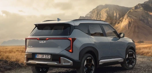 Distinctive rear styling.